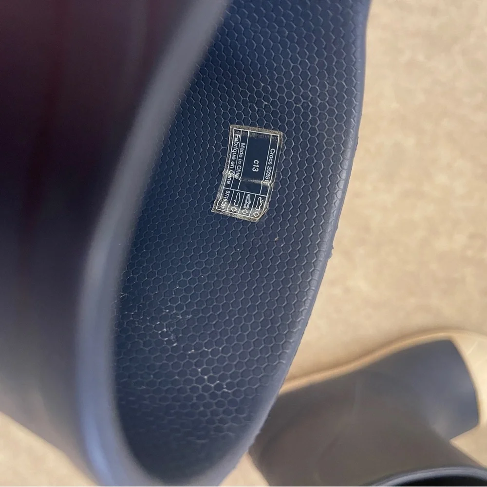 CROCS Navy Blue Toddle Little Boy Rubber Rain Boots Size 13